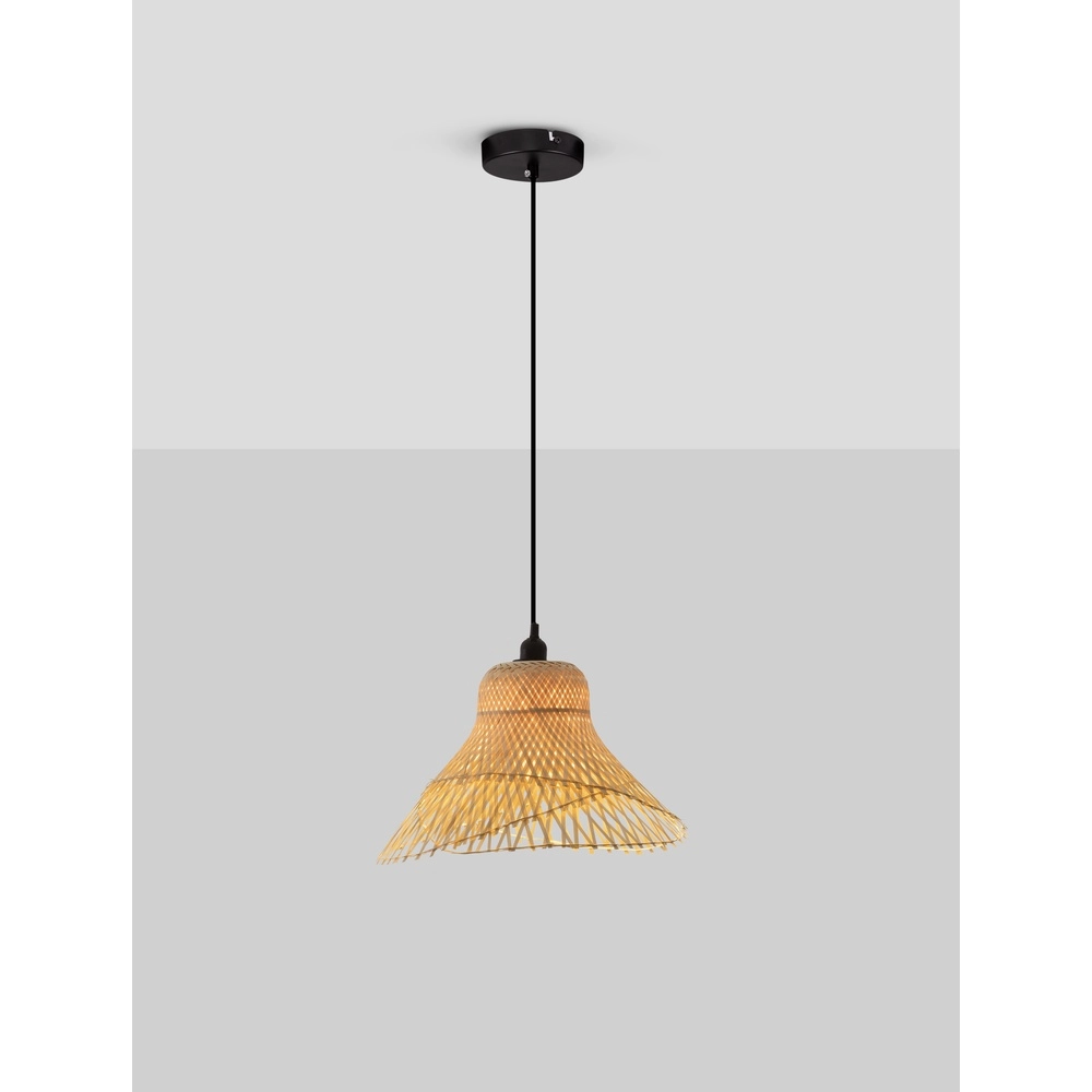 Rattan pendant lamp Aura Ø 45cm Lyora 5212017455826
