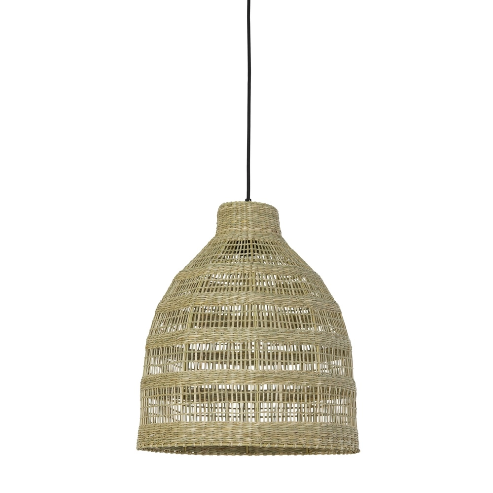 Seagrass pendant lamp Sagar Ø 38cm - 1x E27