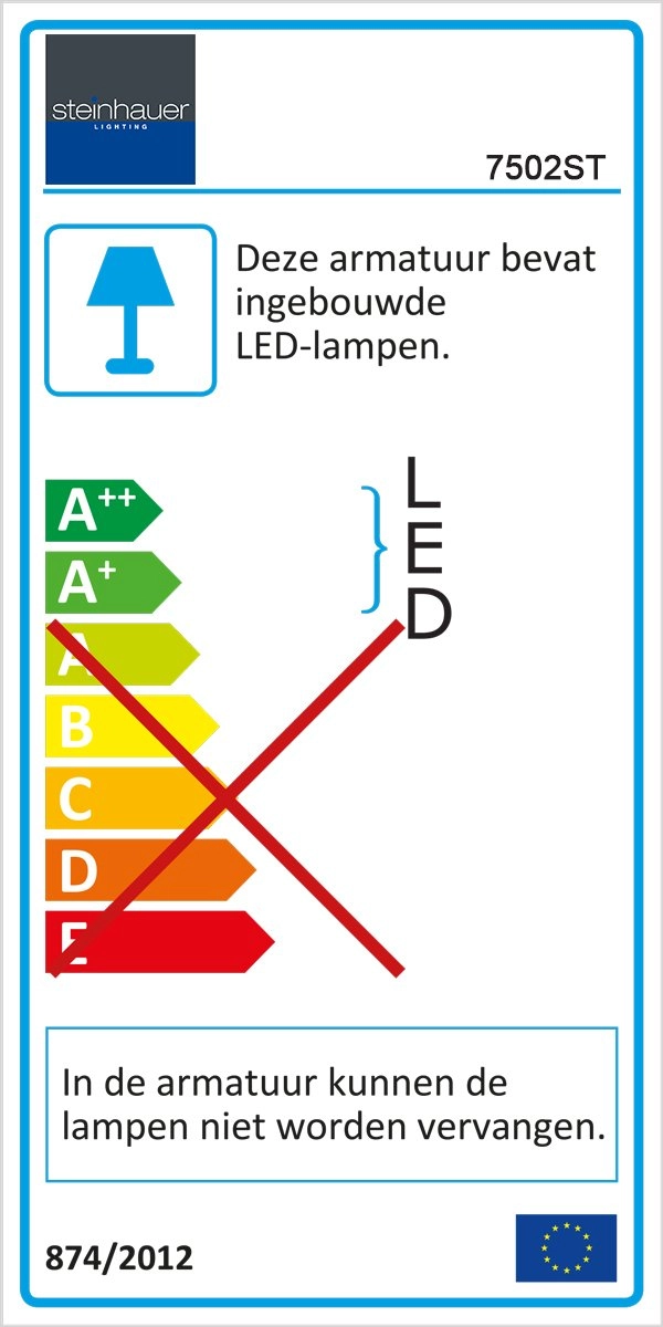 Led desk lamp Mexlite Steinhauer 8712746096392