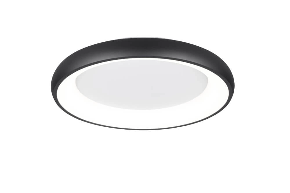 Led ceiling light Cardona black - Ø 60cm Trio 4017807613926