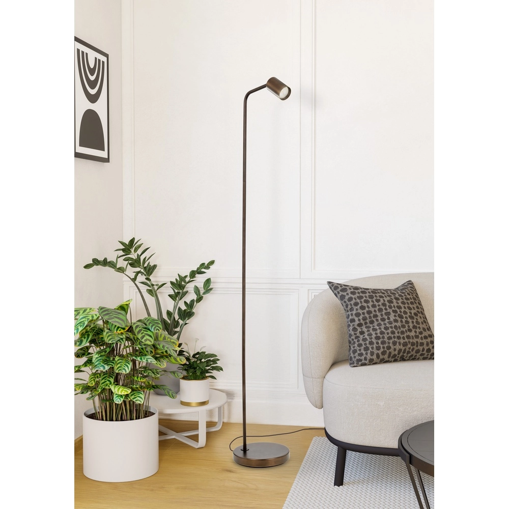 Bronze floor lamp Rigomagno design Eglo 9008606360314