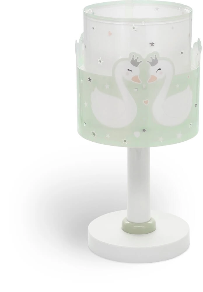 Green table lamp Sweet Love Green