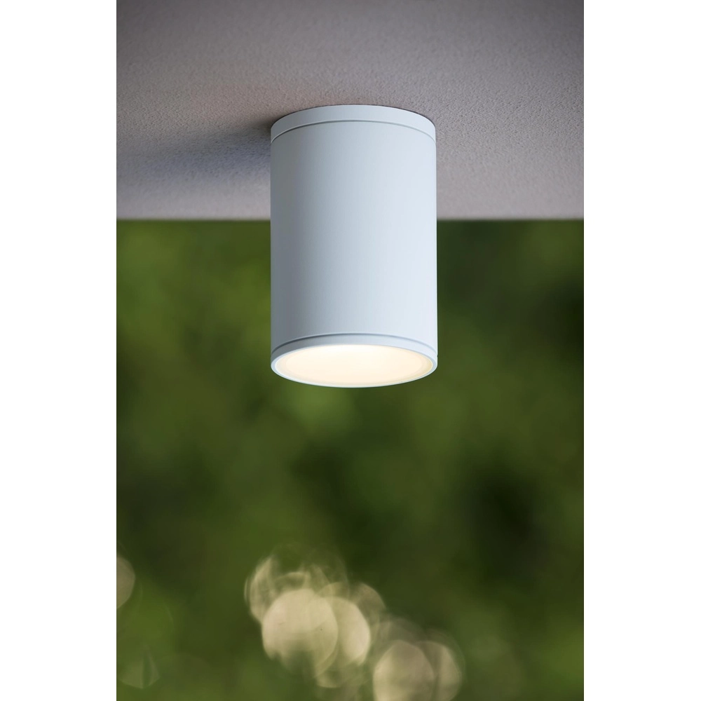 Ceiling spotlight Tubix IP54 white