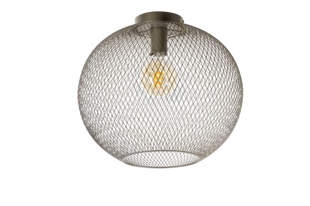 Brown ceiling lamp Billie design Ø 40cm