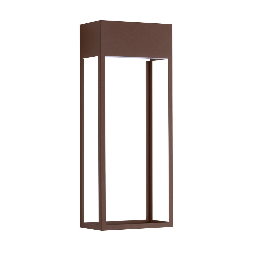 Sleek wall lamp Moby Rusty brown Lyora 5212017464965