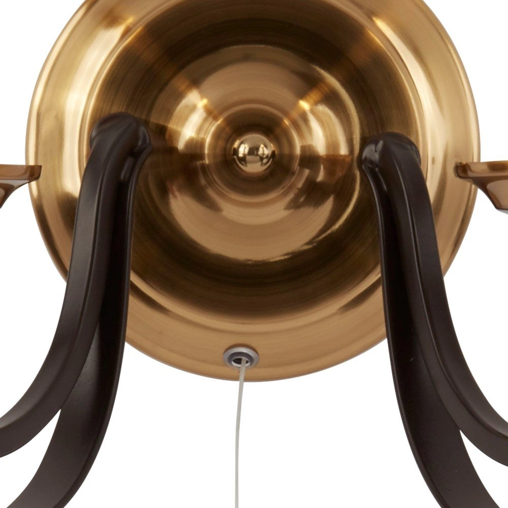 Classic wall lamp Belfry Bronze with gold Searchlight 5053423135748