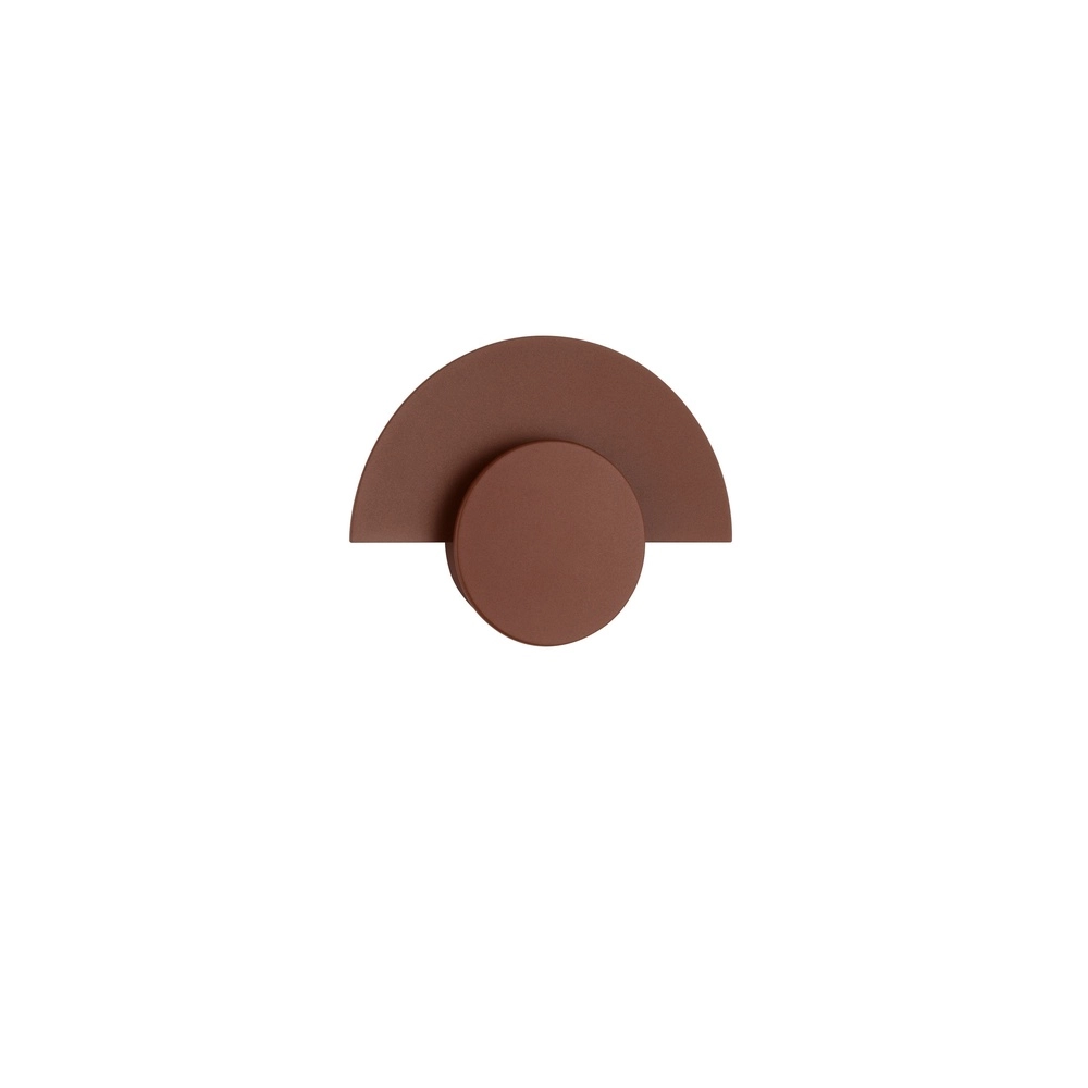 Modern wall lamp Gloo rust brown - 2700K Lyora 5212017497260