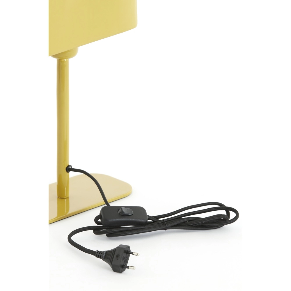 Bedside Lamp Elenie 20x10cm - gloss ochre yellow Light & Living 8717807818722
