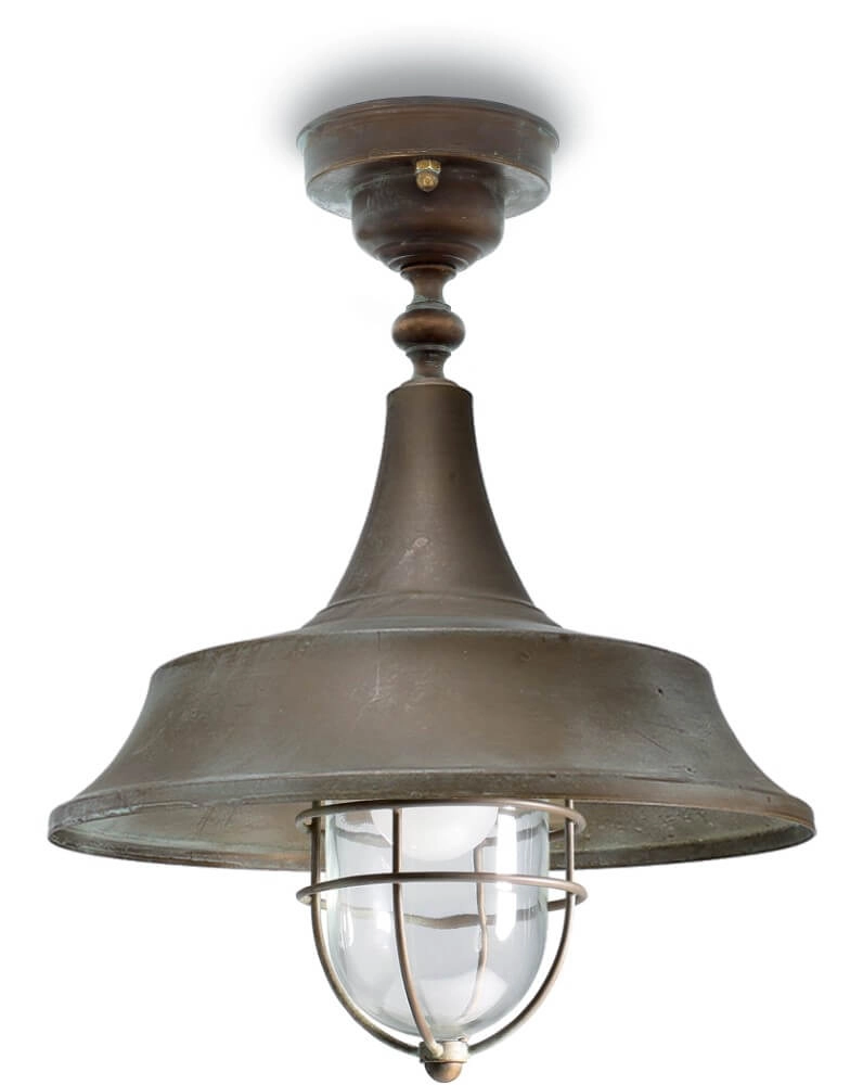 Brass pendant lamp Atelier S