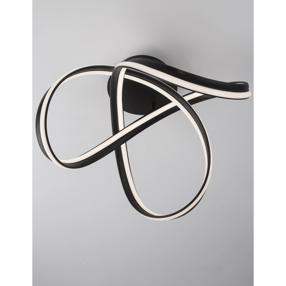 Design ceiling lamp Truno black Lyora 5212017424228