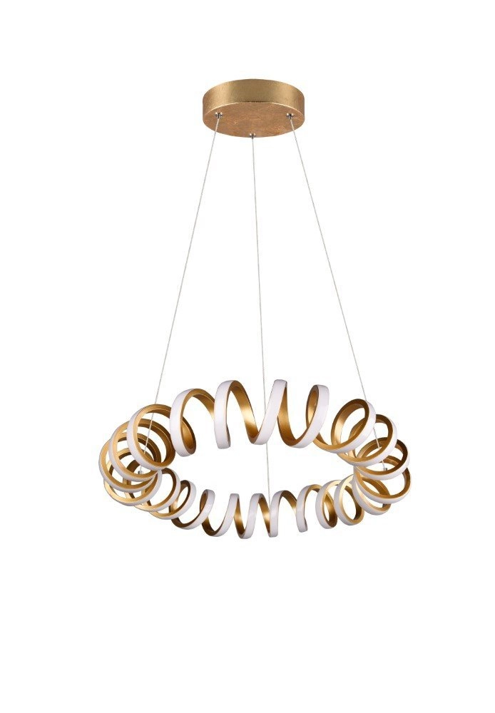 LED hanging lamp Curl Ø 55cm Trio 4017807467796