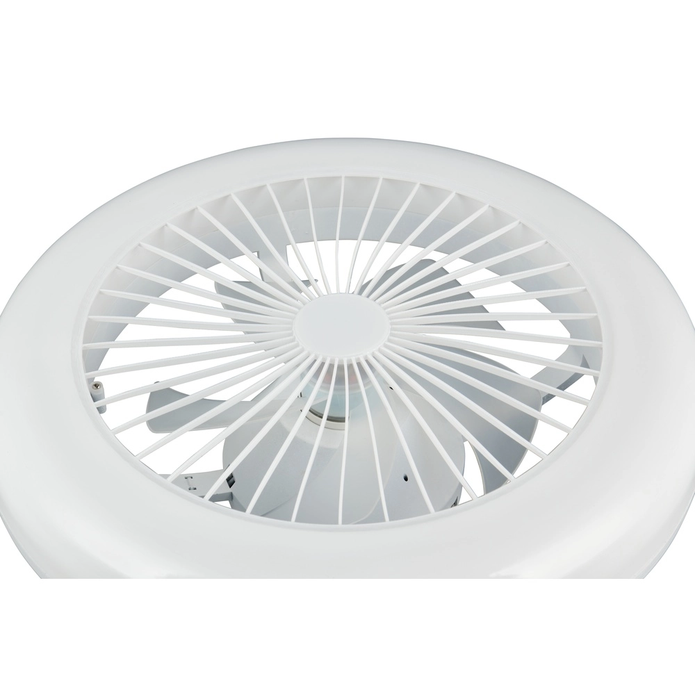 Ceiling fan Mora white with lamp Trio 4017807650419