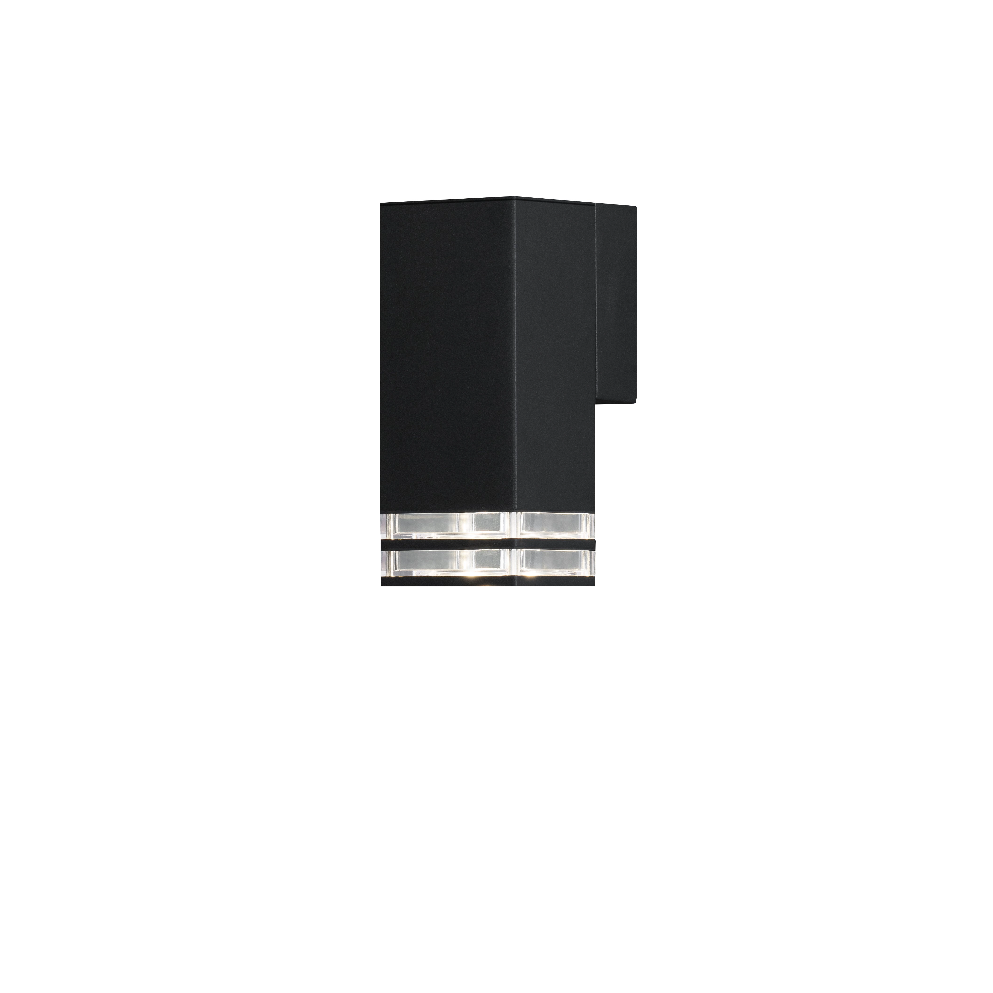 Black surface mounted spot Antares