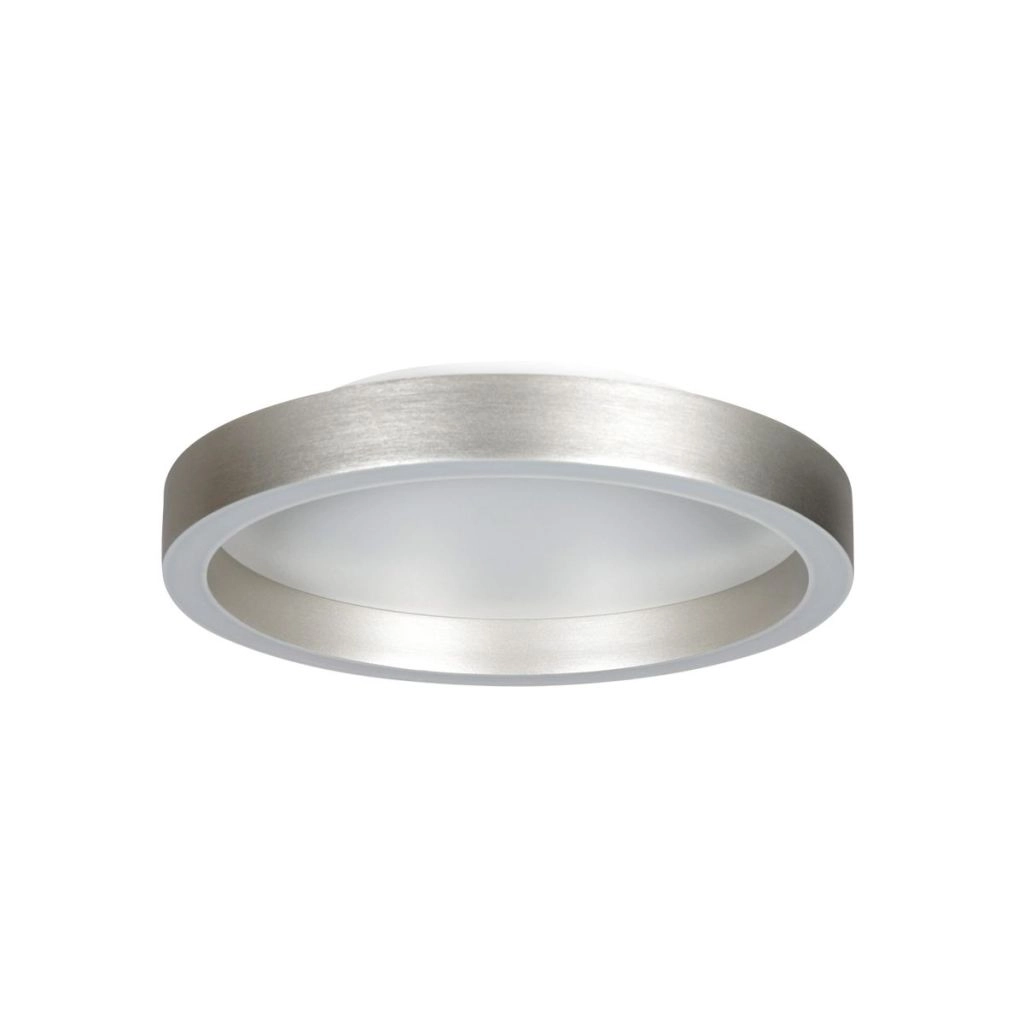 Design ceiling lamp Ringlux brushed metal Ø 30cm Steinhauer 8712746180916