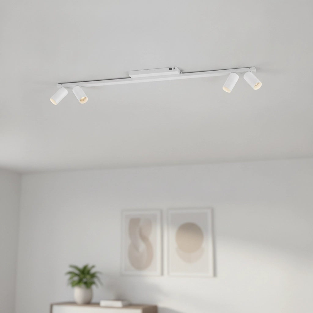 4-light ceiling lamp Oso white