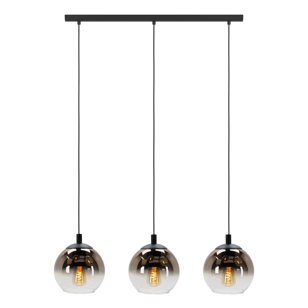 Pendant lamp Ariscani 1 3-light black