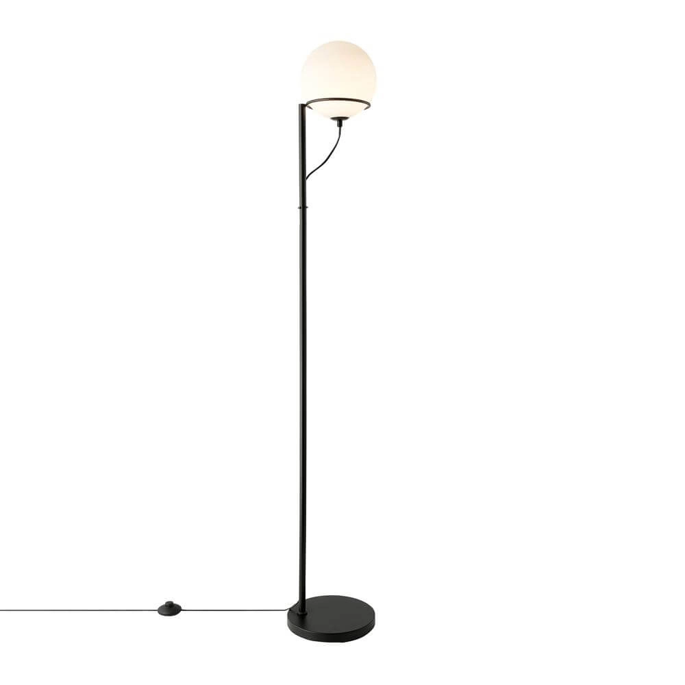 Floor lamp Wilson black and white