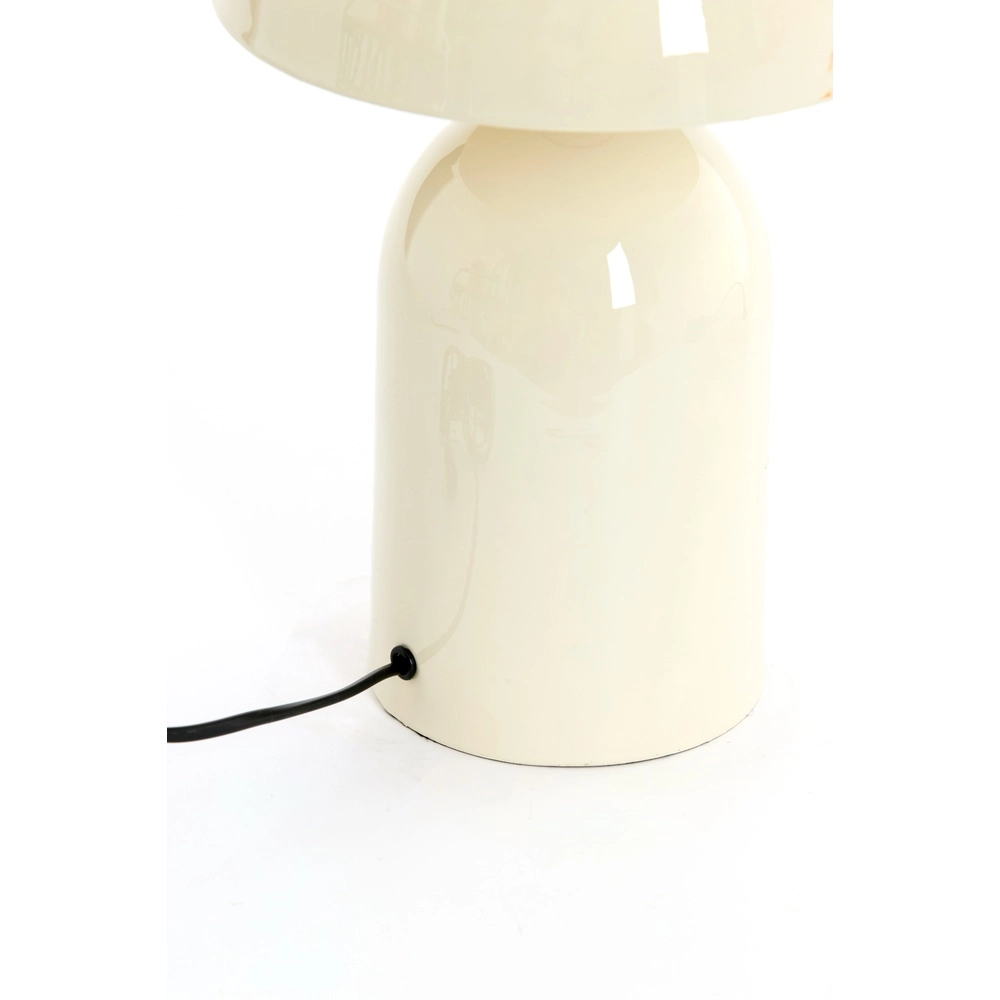 Mushroom table lamp Tolima shine cream - Ø 31cm Light & Living 8717807807832