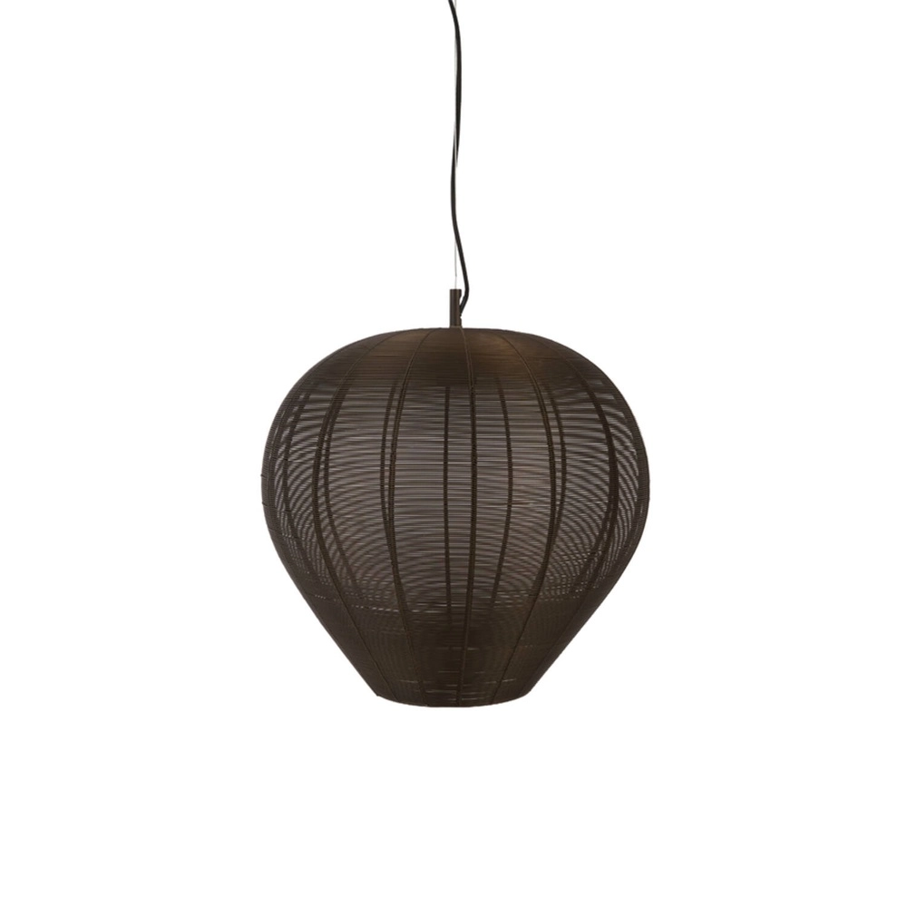 Pendant lamp Horan Ø 40cm black