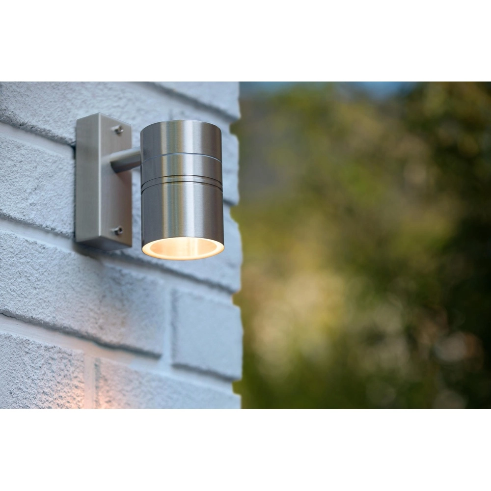 Wall spotlight Arne-Led Down chrome Lucide 5411212143884