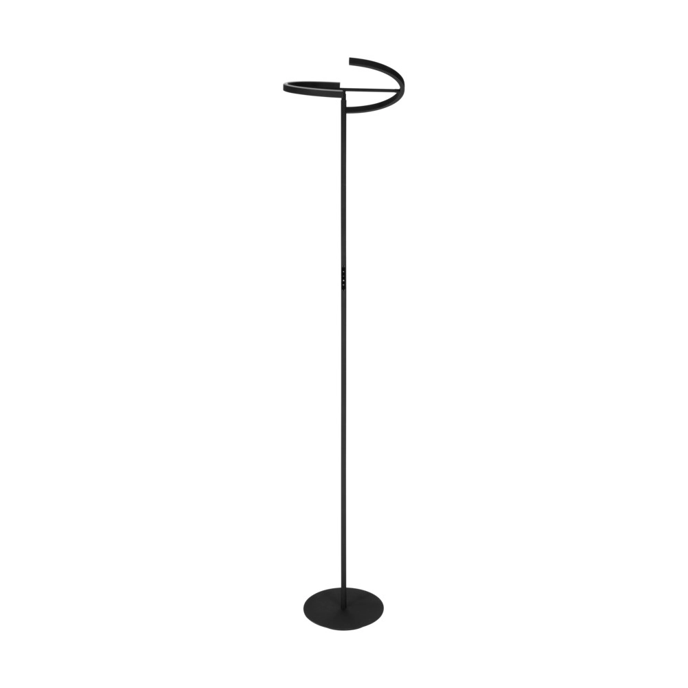 Design floor lamp Castelpoto black