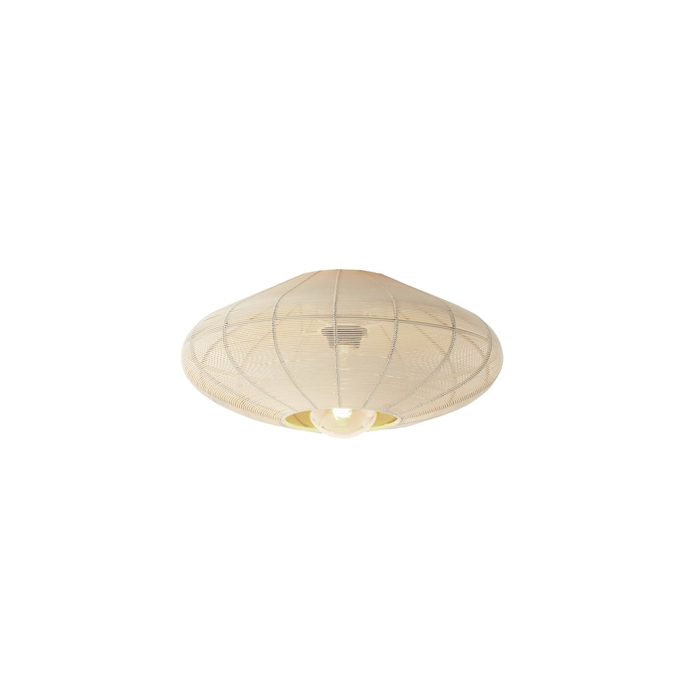 Metal ceiling lamp Bahoto Ø 40cm - matt cream Light & Living 8717807706012