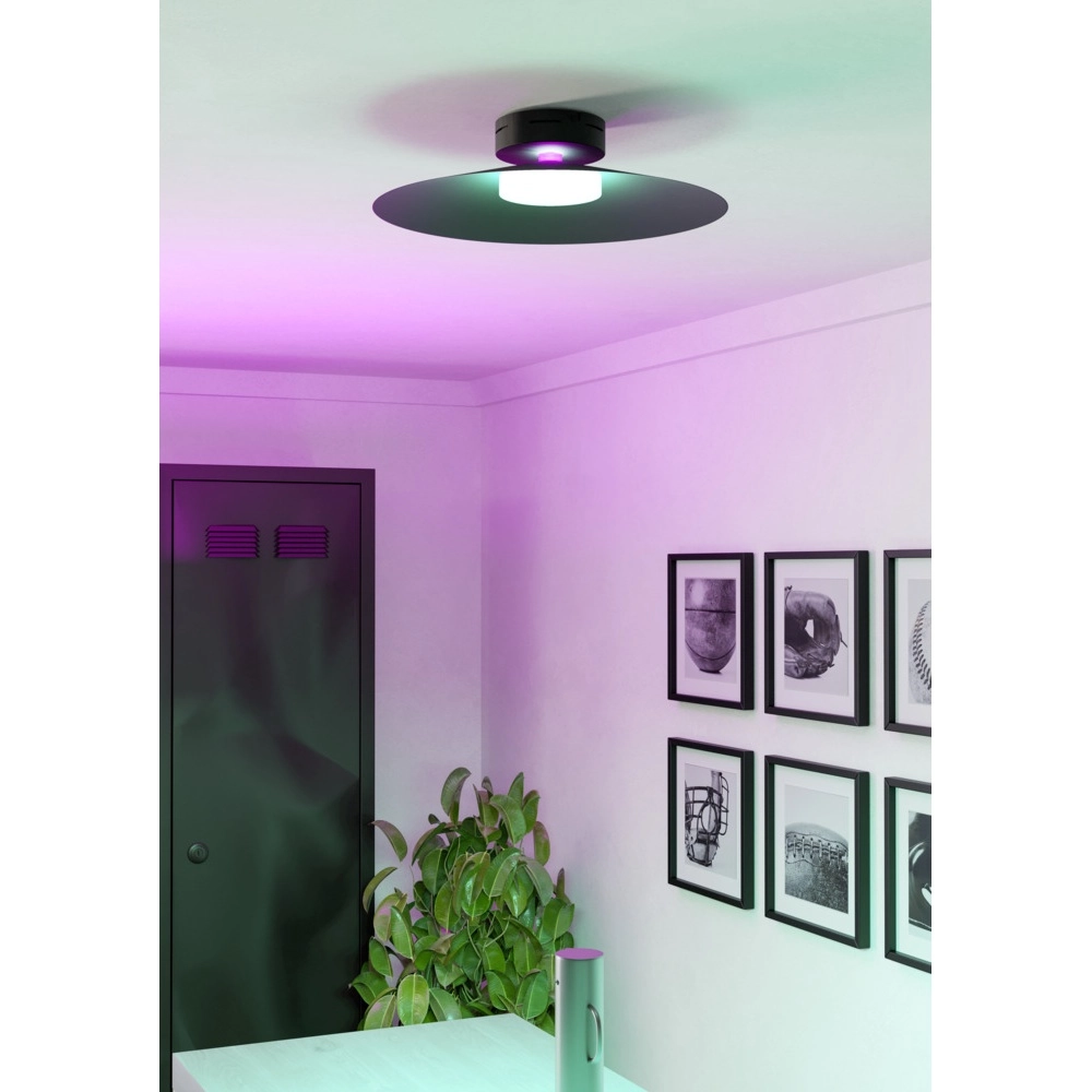 Design ceiling lamp Conomavilla-Z Smart Black Eglo 9008606360581