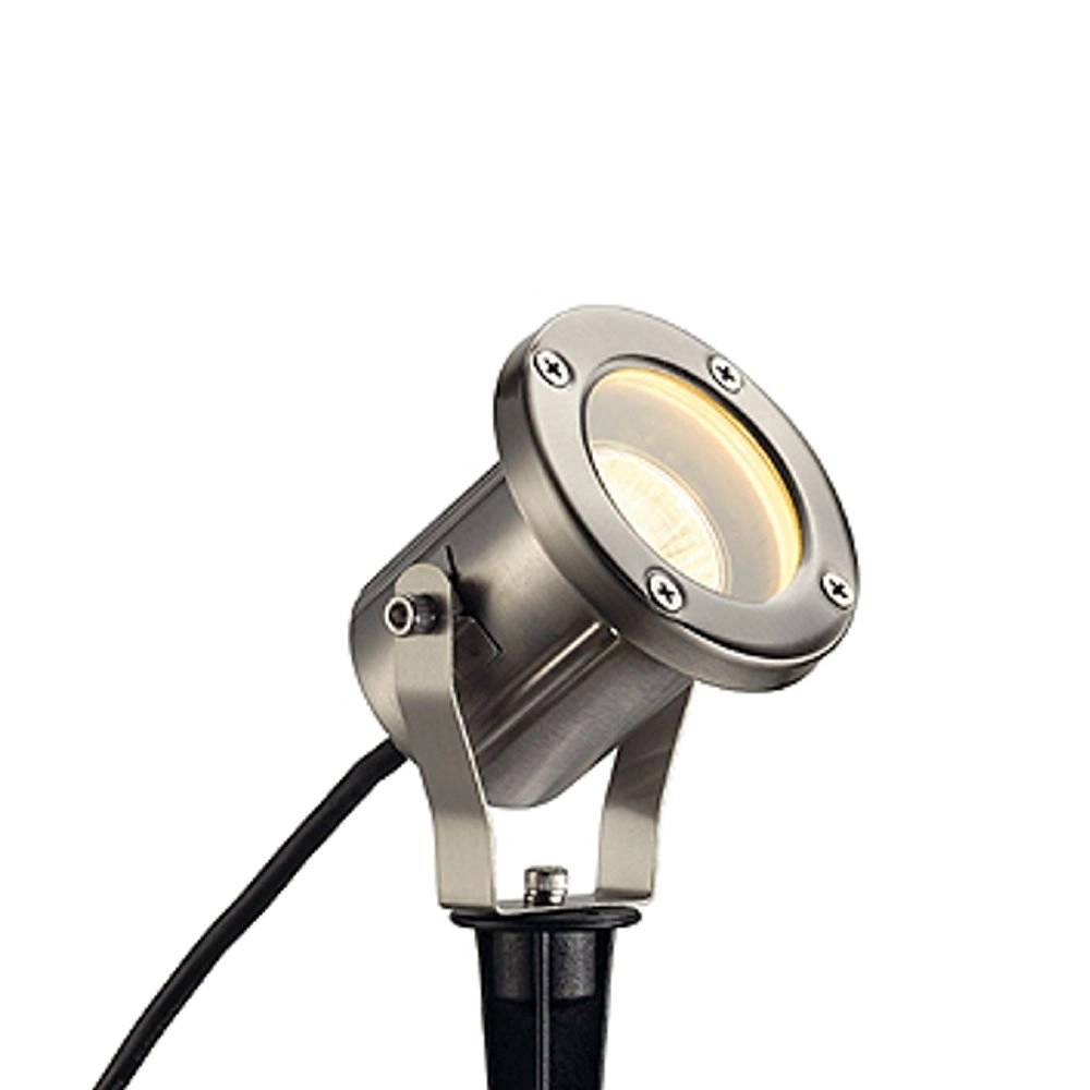 Garden spotlight Nautilus Spike 17.5cm metallic grey SLV 4024163137195