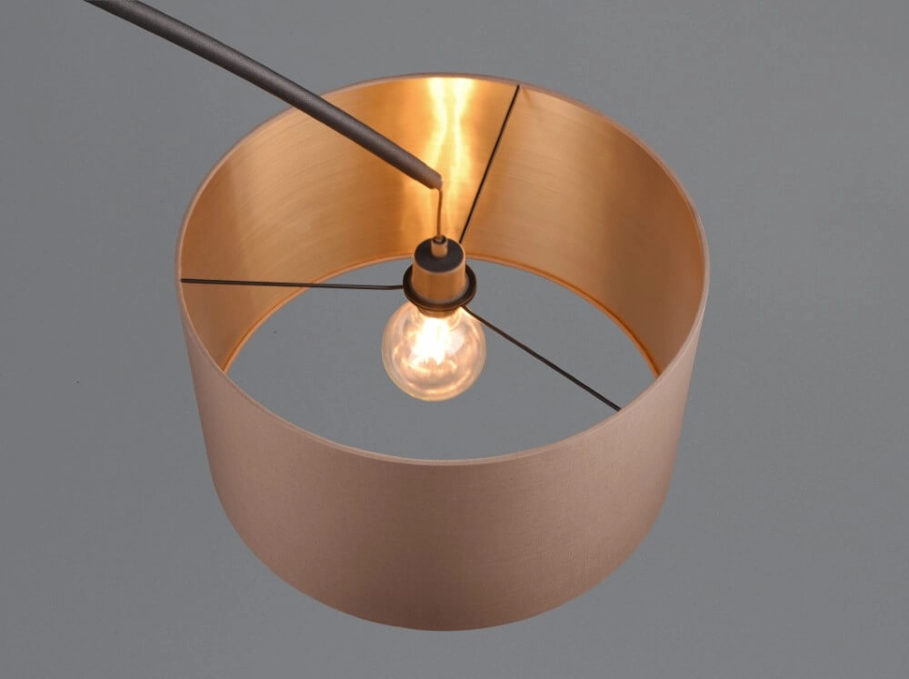 Arc lamp Mansur black Trio 4017807574524