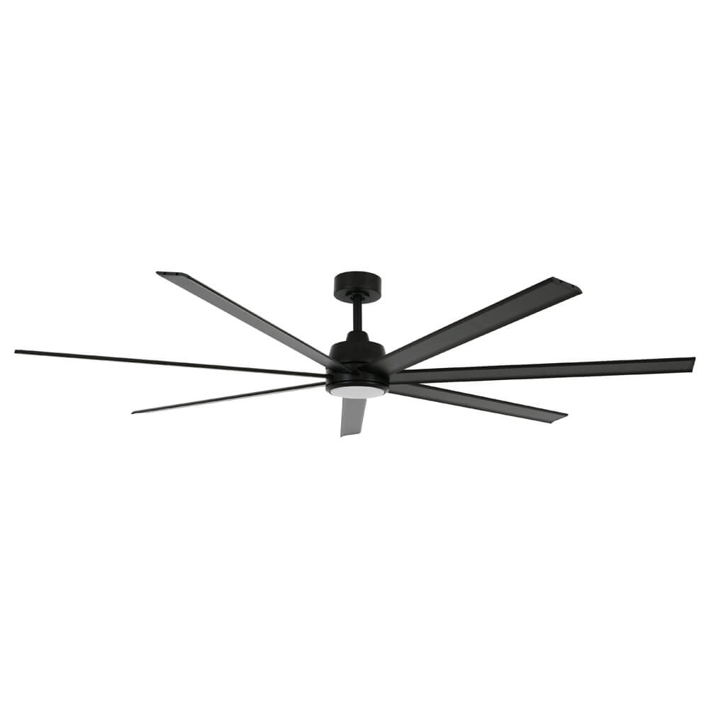 Black ceiling fan Atlanta Ø183cm
