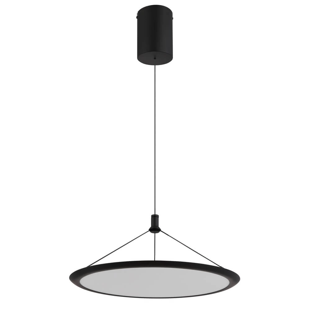 Black pendant lamp Suna Ø 50.8cm Globo 9007371456383