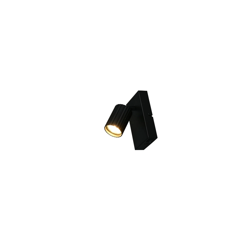 Surface-mounted spot Soka Black