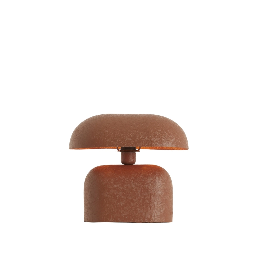Table lamp Todd oval - matt dark orange Light & Living 8717807818913