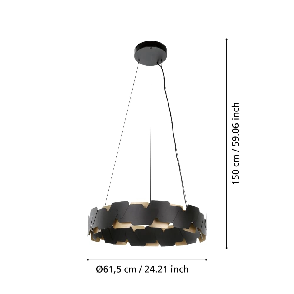 Design hanging lamp Altagracia Ø 62cm Stars of Light 9008606220984