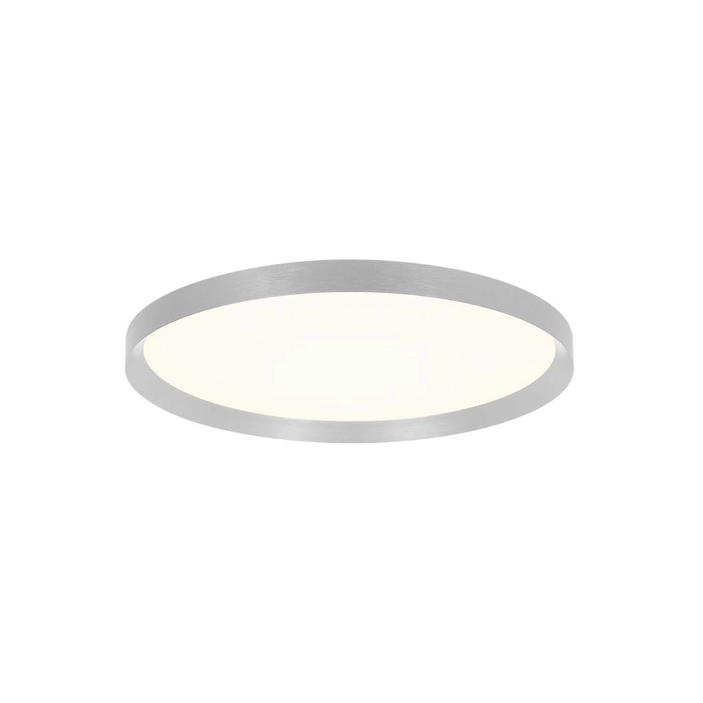 Modern ceiling light Flady metal grey Ø30cm