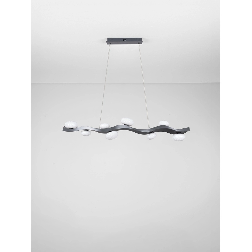 Black pendant lamp Severo Design Lyora 5212063500372
