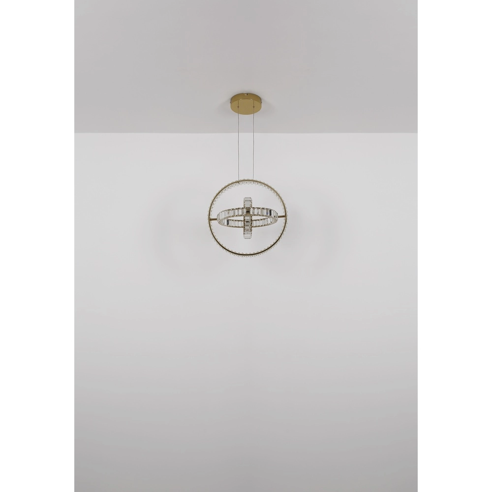 Unique pendant lamp Neil chrome Globo 9007371516414
