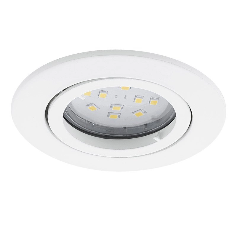 Recessed spotlight Tedo 8cm white