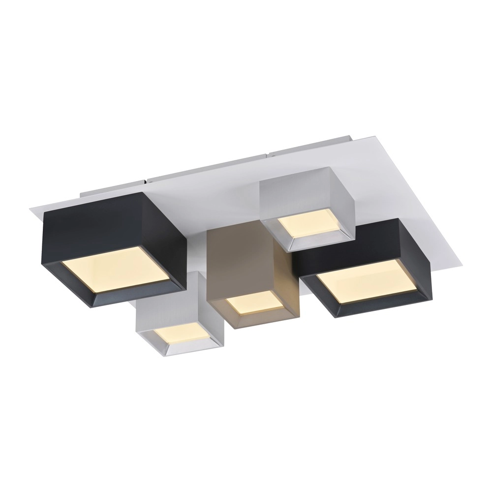 Led ceiling light Pure Manhattan 5-light