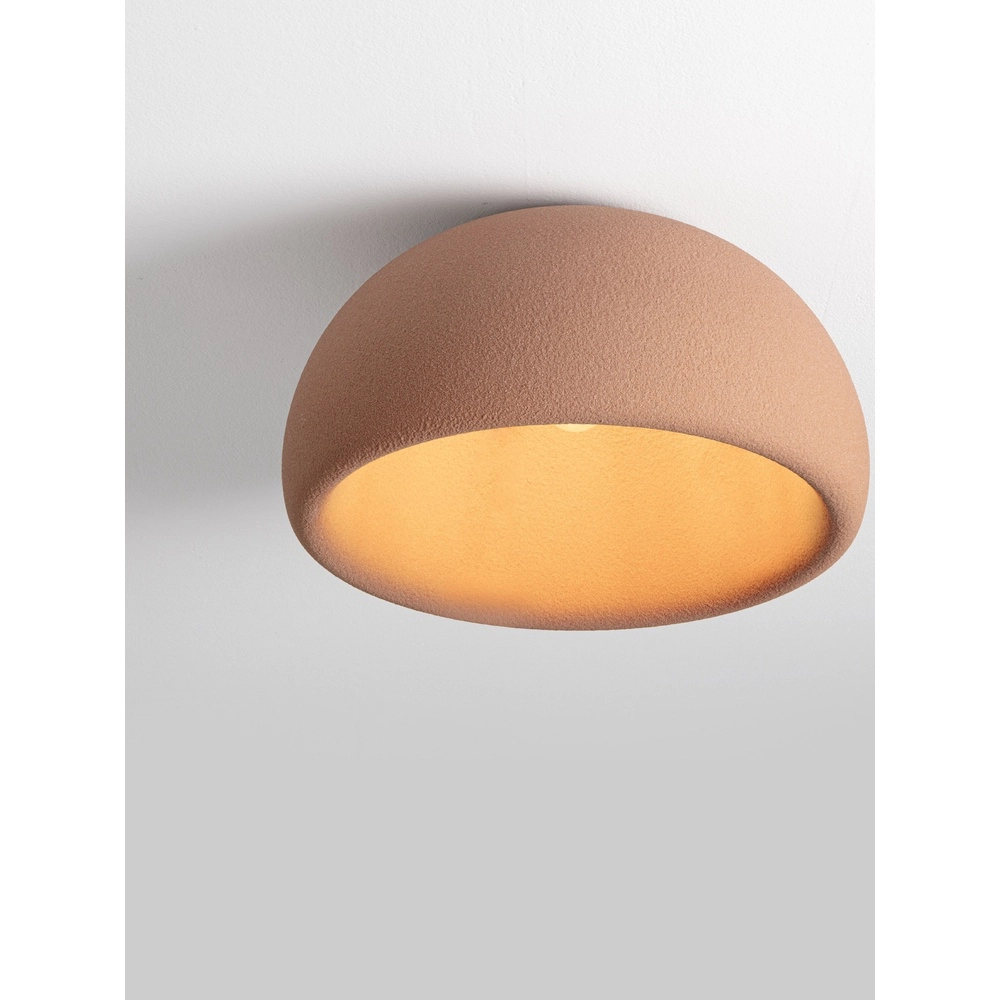 Modern ceiling lamp Davo terracotta Ø 50cm Lyora 5212017495716