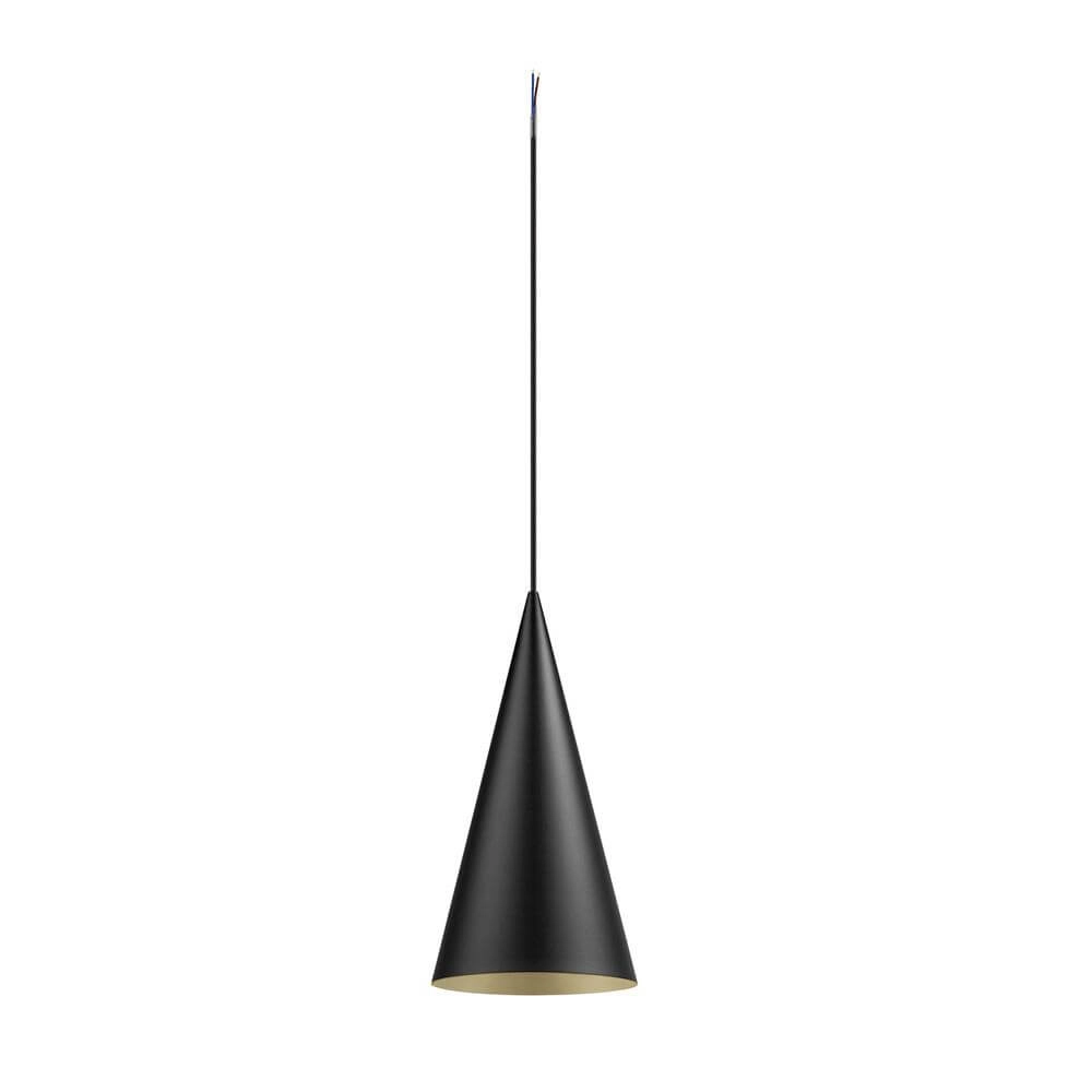 Pendant lamp Magico 21 black with gold Ø 21cm SLV 4024163297172