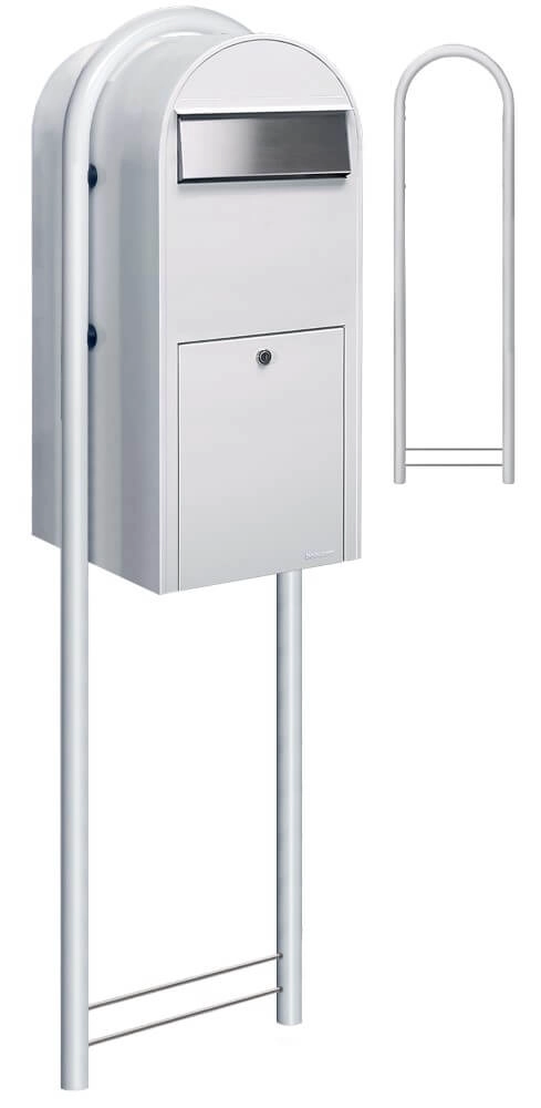 Mailbox Jumbo 9016 i White Bobi 6417237026262