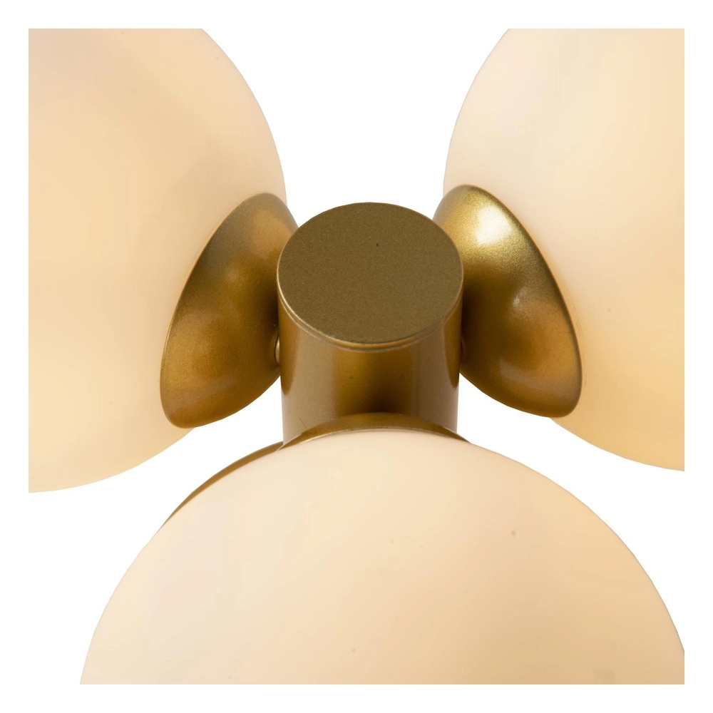 Ceiling lamp Trudy Gold 3-light Lucide 5411212741011