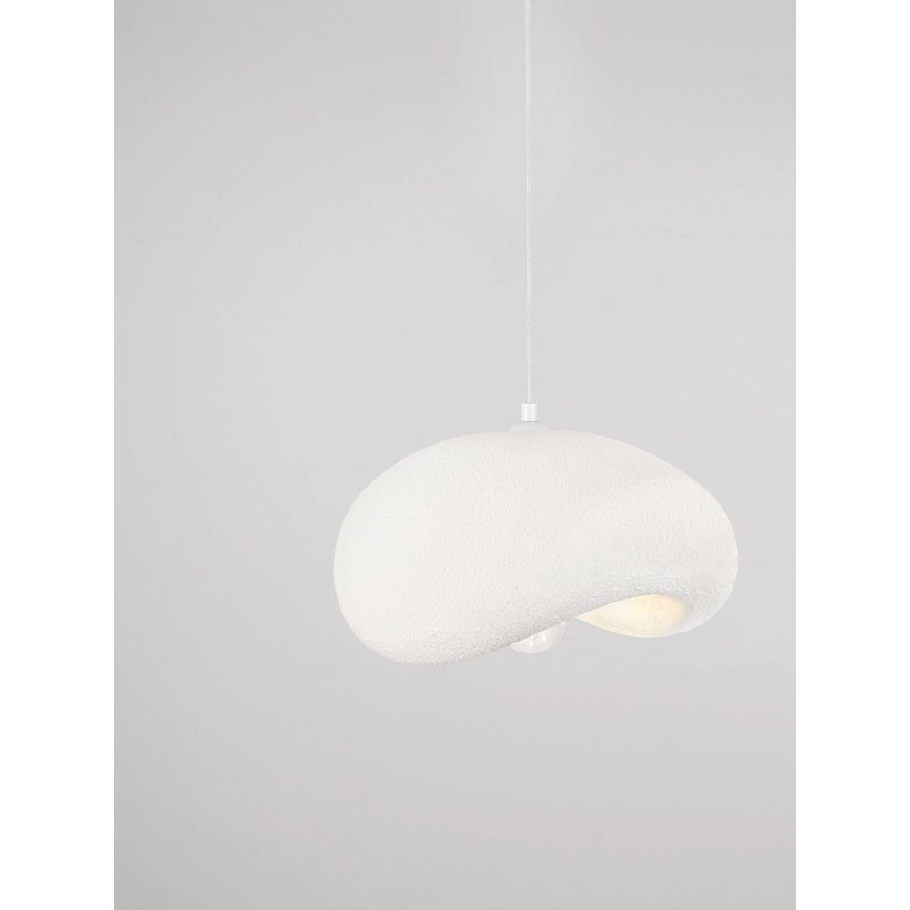 Modern pendant lamp Bambel white Lyora 5212017495785