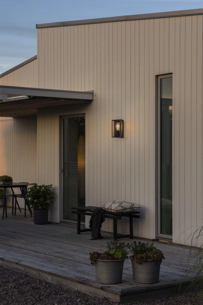 Black outdoor lamp Carpi KonstSmide 7318307347753