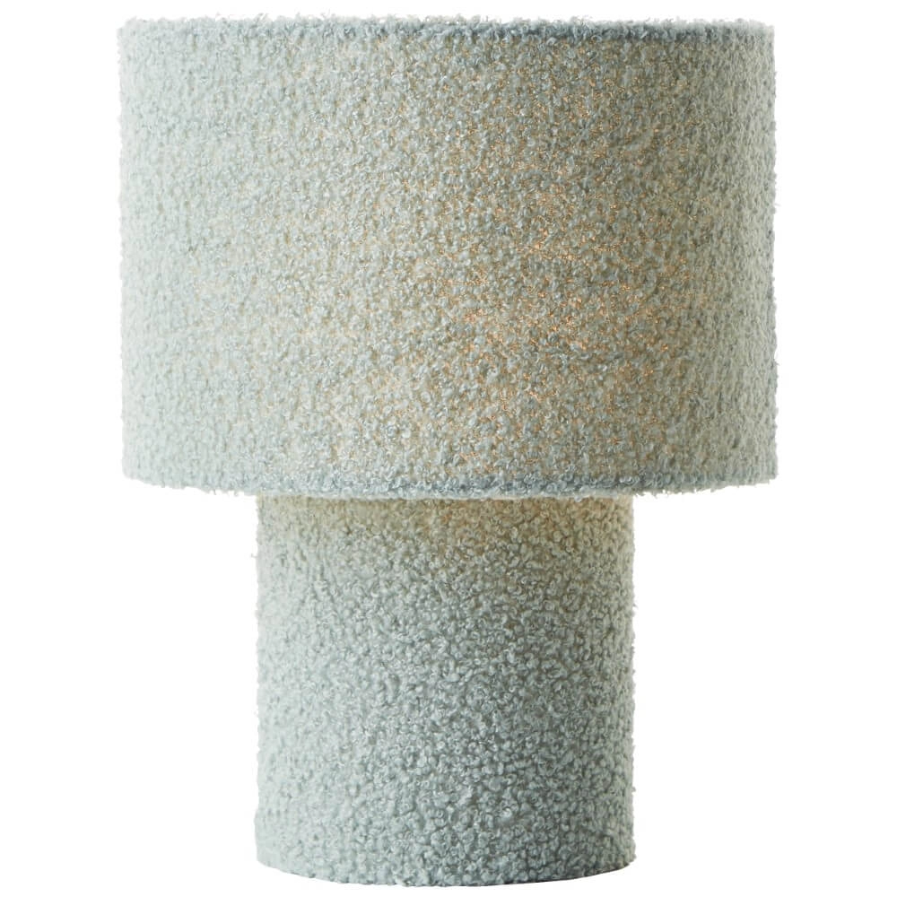 Green table lamp Teddy Ø 23cm