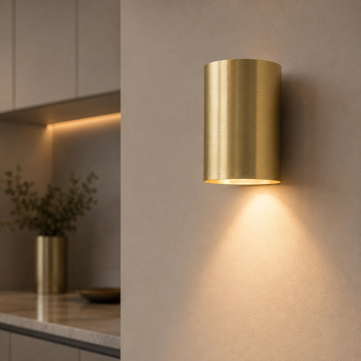 Gold downlighter Roulo1