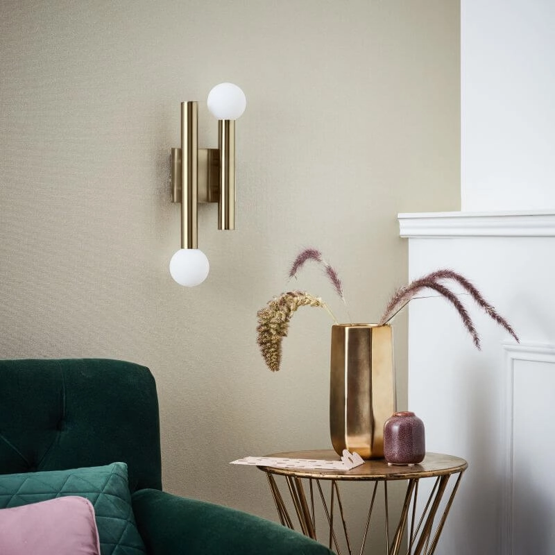 Matte gold ceiling lamp Lucky Brilliant 4004353289101