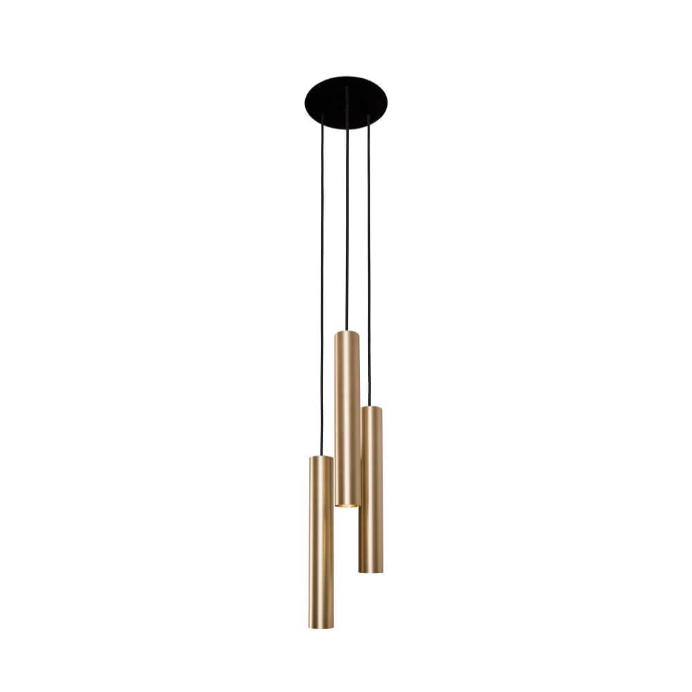 Vide hanging lamp Eye black with gold