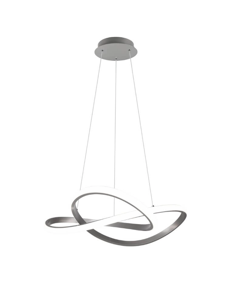 LED hanging lamp Course gray